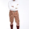 Authentic Lederhosen Men with Matching Belt for Oktoberfest