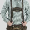 Traditional Lederhosen Men Suspenders