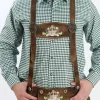 Traditional Lederhosen Suspenders