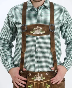 Traditional Lederhosen Suspenders
