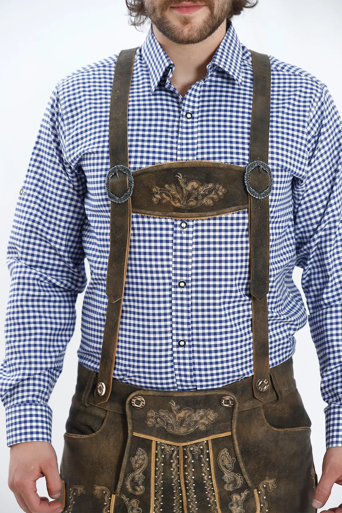 Traditional Lederhosen Suspenders