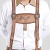 Traditional Lederhosen Men Suspenders