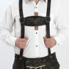 Traditional Lederhosen Suspenders
