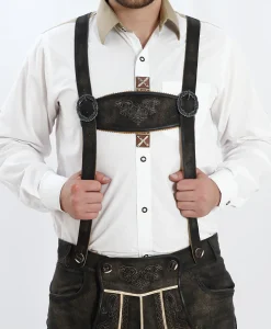 Traditional Lederhosen Suspenders