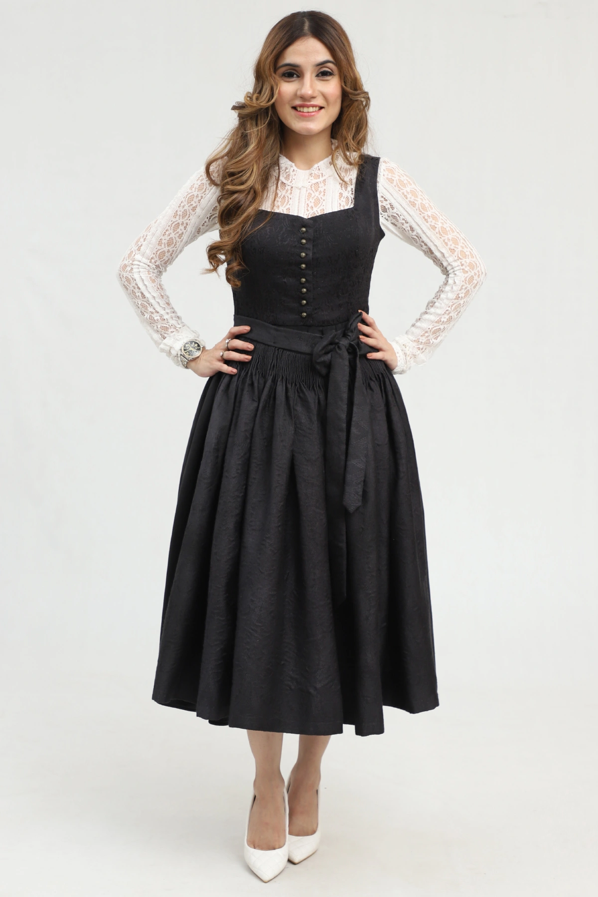 Black Dirndl Timeless Delight