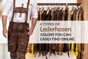Types of Lederhosen colors