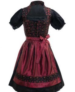 Aloisia Bavarian Maroon Dirndl
