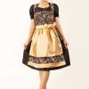 Spring Leonie Floral Golden Dirndl Dress