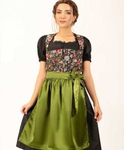 Spring Leonie Floral Green Dirndl Dress