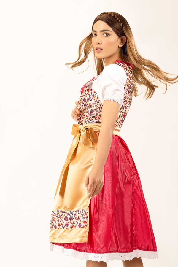 Amalia Rosa Pink Dirndl - Image 2