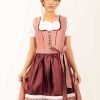 Heidi Tea Pink Midi Dirndl Dress