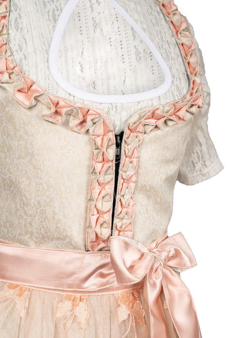 Pink Dirndl Dress Timeless Delight - Image 5