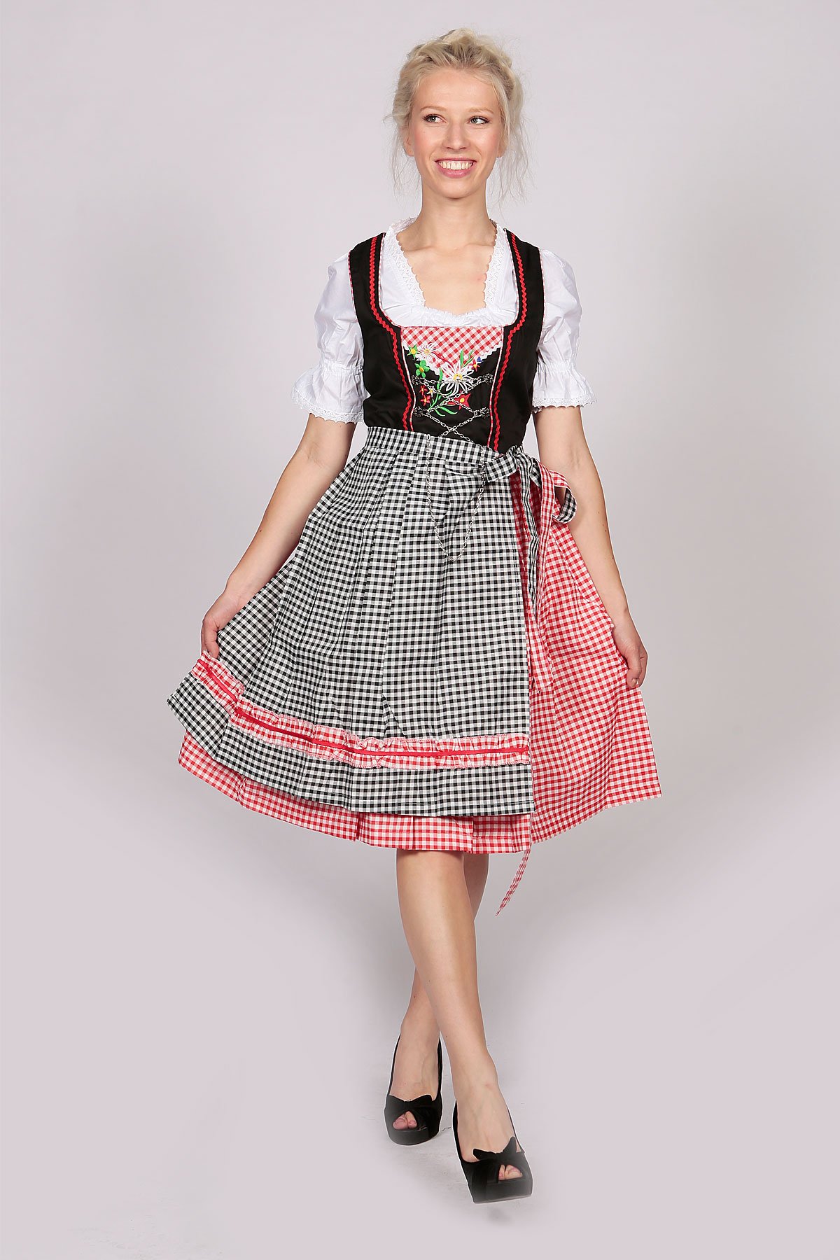 PInk Dirndl Dress Oktoberfest German