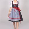 Denim Blue Midi German Dirndl