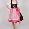 German Dirndl Amara Black Pink