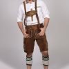 M-LED-11-1 - Brown Lederhosen