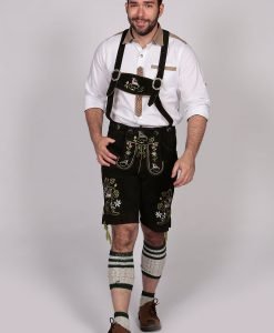 M-LED-14 - Black Lederhosen
