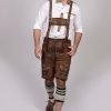 Trachten Short Lederhosen Dark Wild Brown