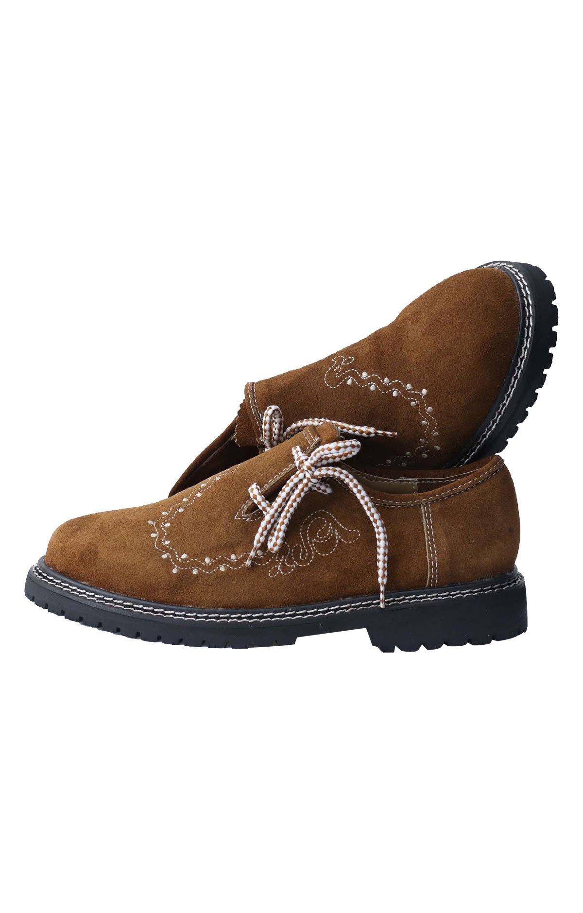 Traditional Lederhosen Shoes Camel Brown - Image 2