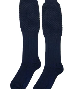 Stylish Bavarian Blue Lederhosen Socks