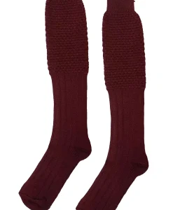 Authentic Lederhosen Socks in Dull Mahroon