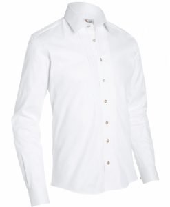Slim Fit Shirt Moon White
