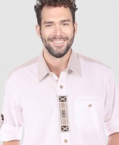 Embroidered Bavarian Shirt for Oktoberfest