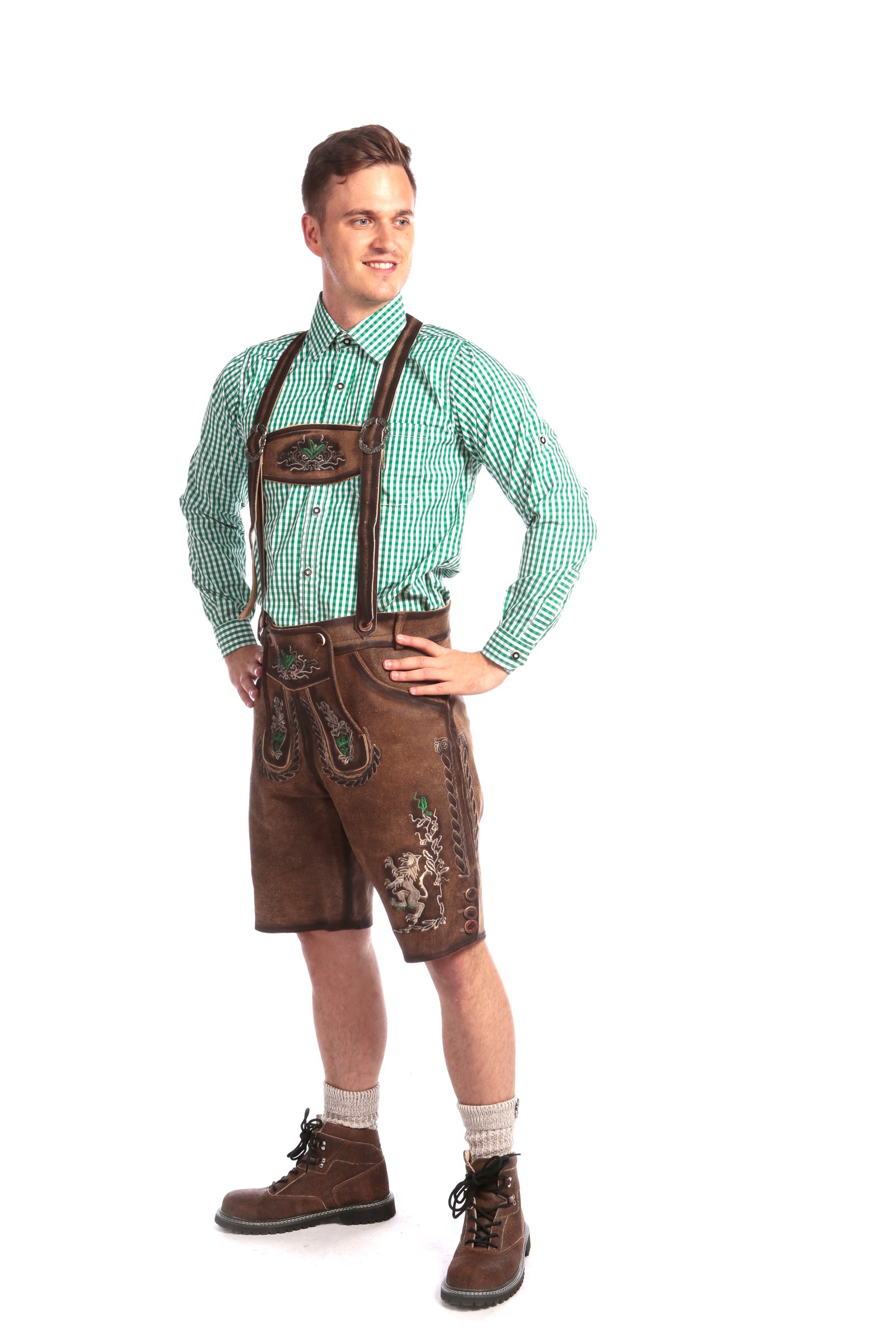 Dusky Brown Lederhosen For Sale