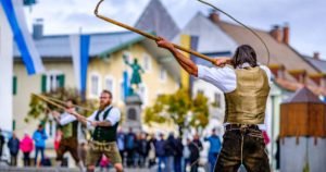 Authentic lederhosen